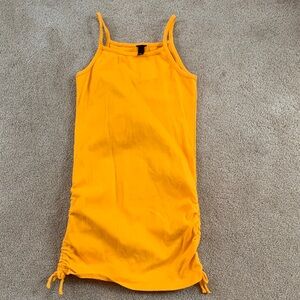 Art Class Bright Yellow Kids Dress